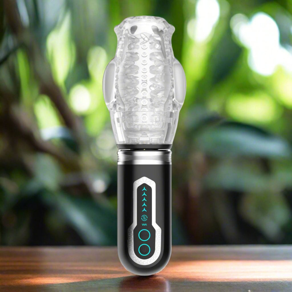 Make Me Cum Rose! Auto Thrusting, Rotating & Vibrating Masturbator - Our Erotic Journey