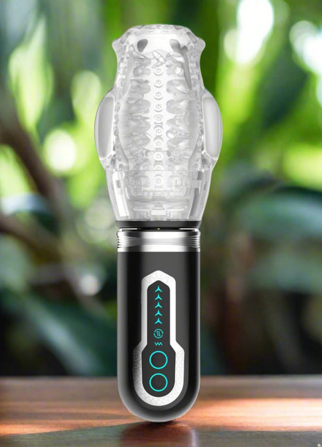 Make Me Cum Rose! Auto Thrusting, Rotating & Vibrating Masturbator