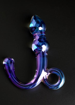 Orchid Pulse Glass Toy with Removable Bullet Vibe