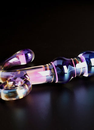 Orchid Pulse Glass Toy with Removable Bullet Vibe