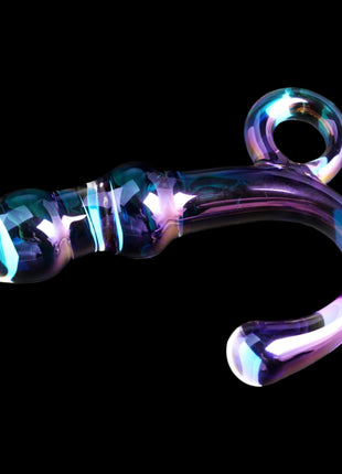 Orchid Pulse Glass Toy with Removable Bullet Vibe