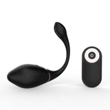 Ovum Rechargeable Black Silicone Egg Vibe Sublime Side