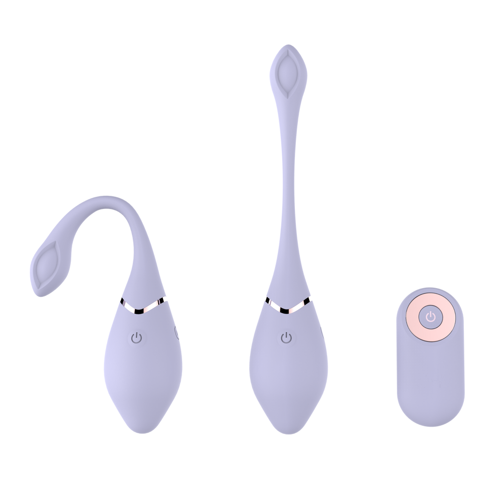 Ovum Rechargeable Silicone Vibrator with Remote Control - Our Erotic Journey