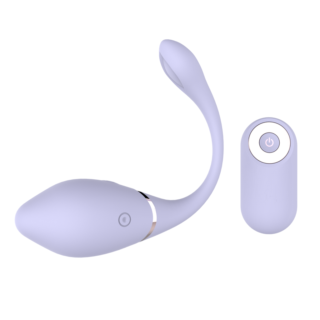 Ovum Rechargeable Silicone Vibrator with Remote Control - Our Erotic Journey