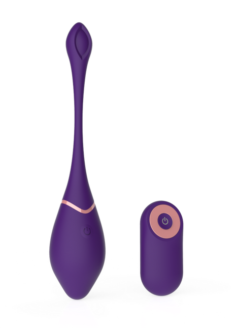 Ovum Rechargeable Silicone Vibrator with Remote Control - Our Erotic Journey