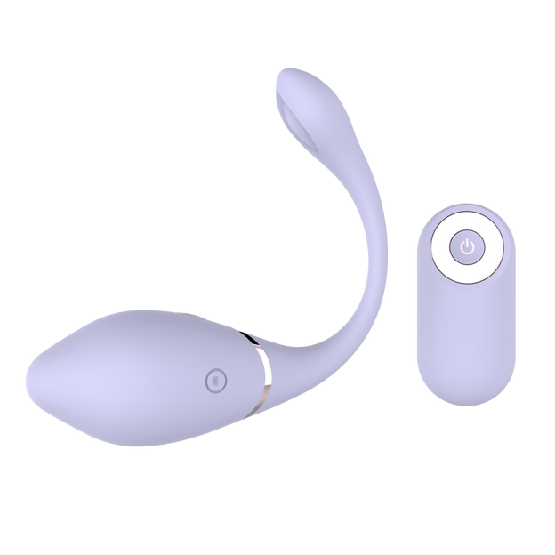 Ovum Rechargeable Silicone Vibrator with Remote Control