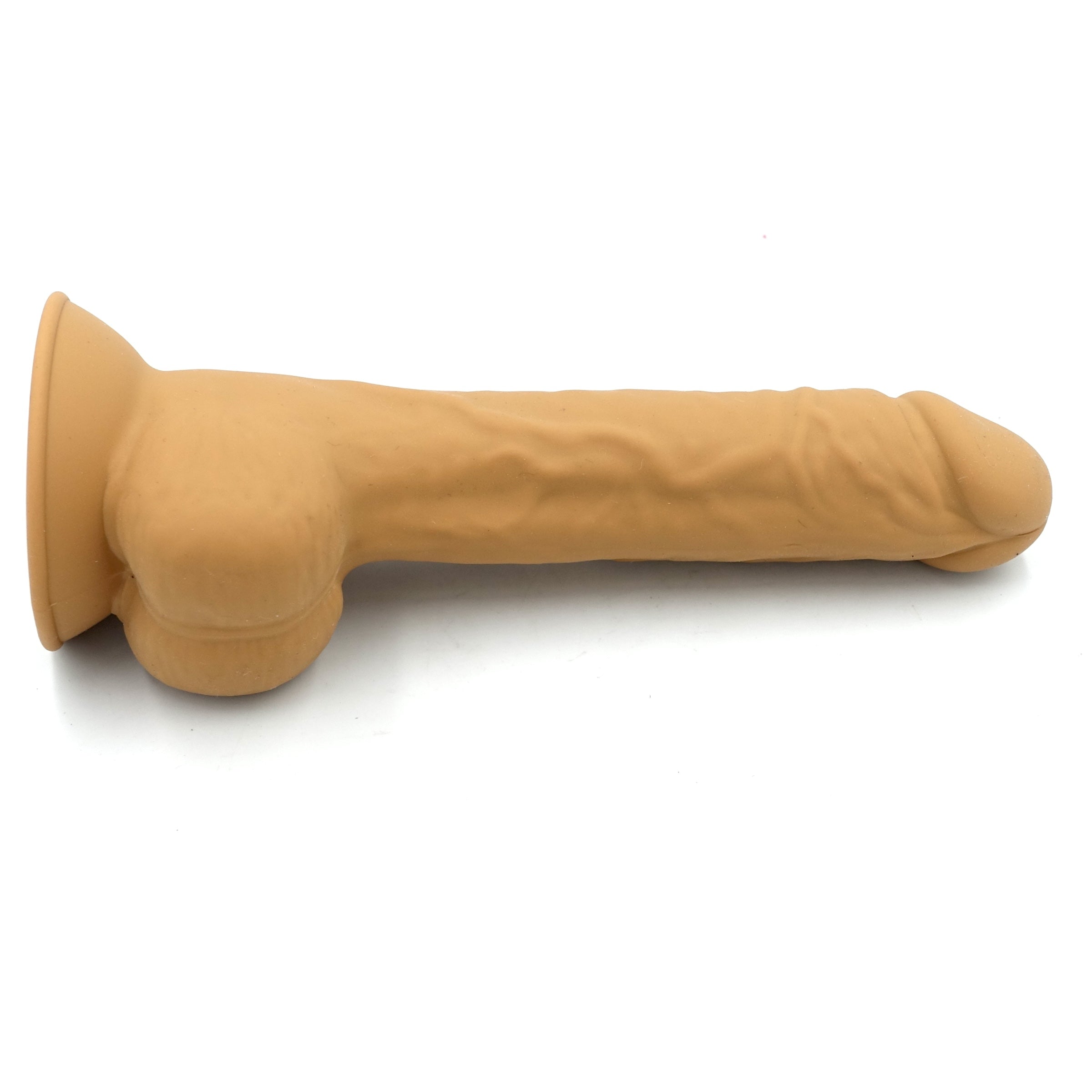 POC #1-Dual Density Realistic 7 inch Dildo-Light Caramel - Our Erotic Journey