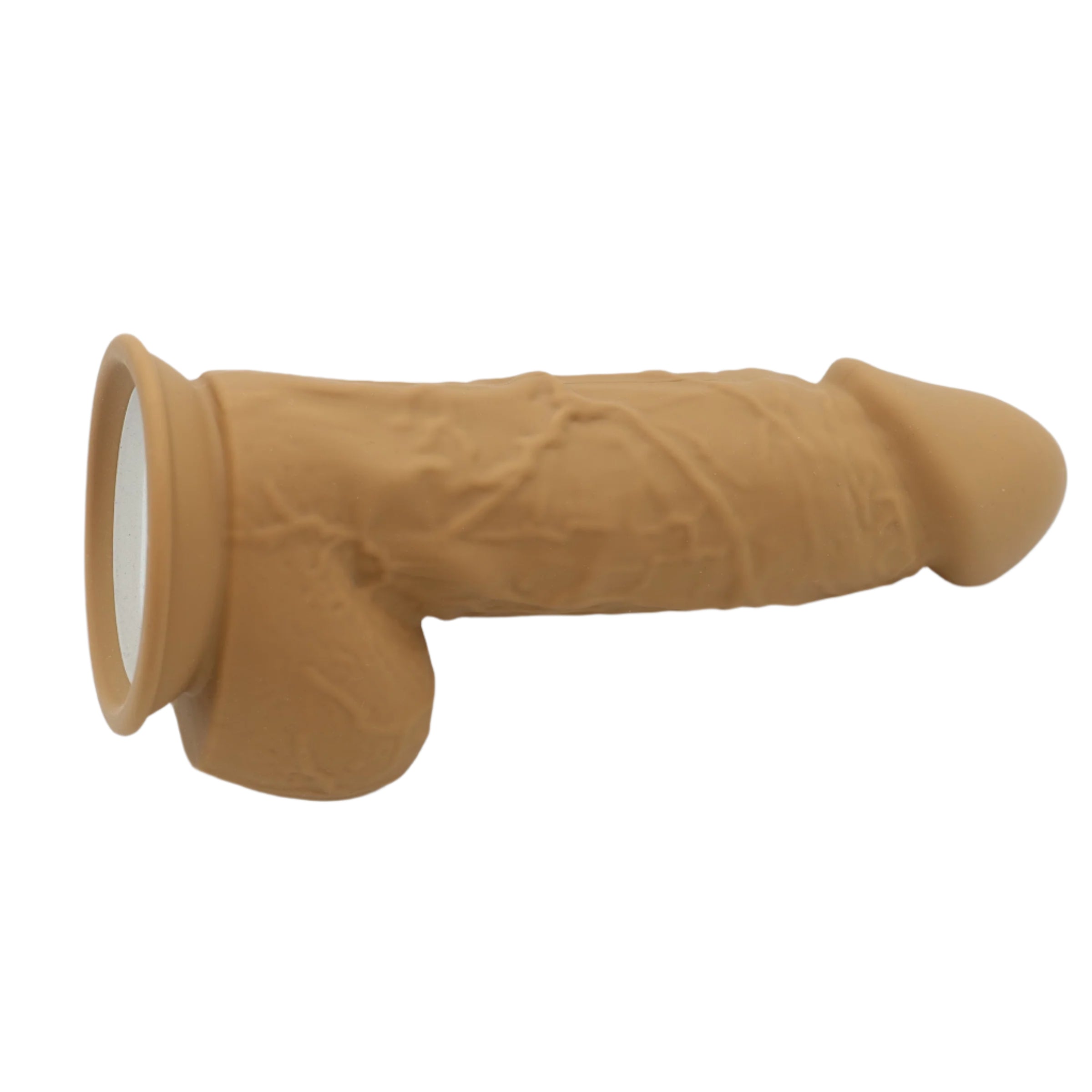POC #6-Dual Density Realistic 8.5 inch Dildo-Caramel - Our Erotic Journey