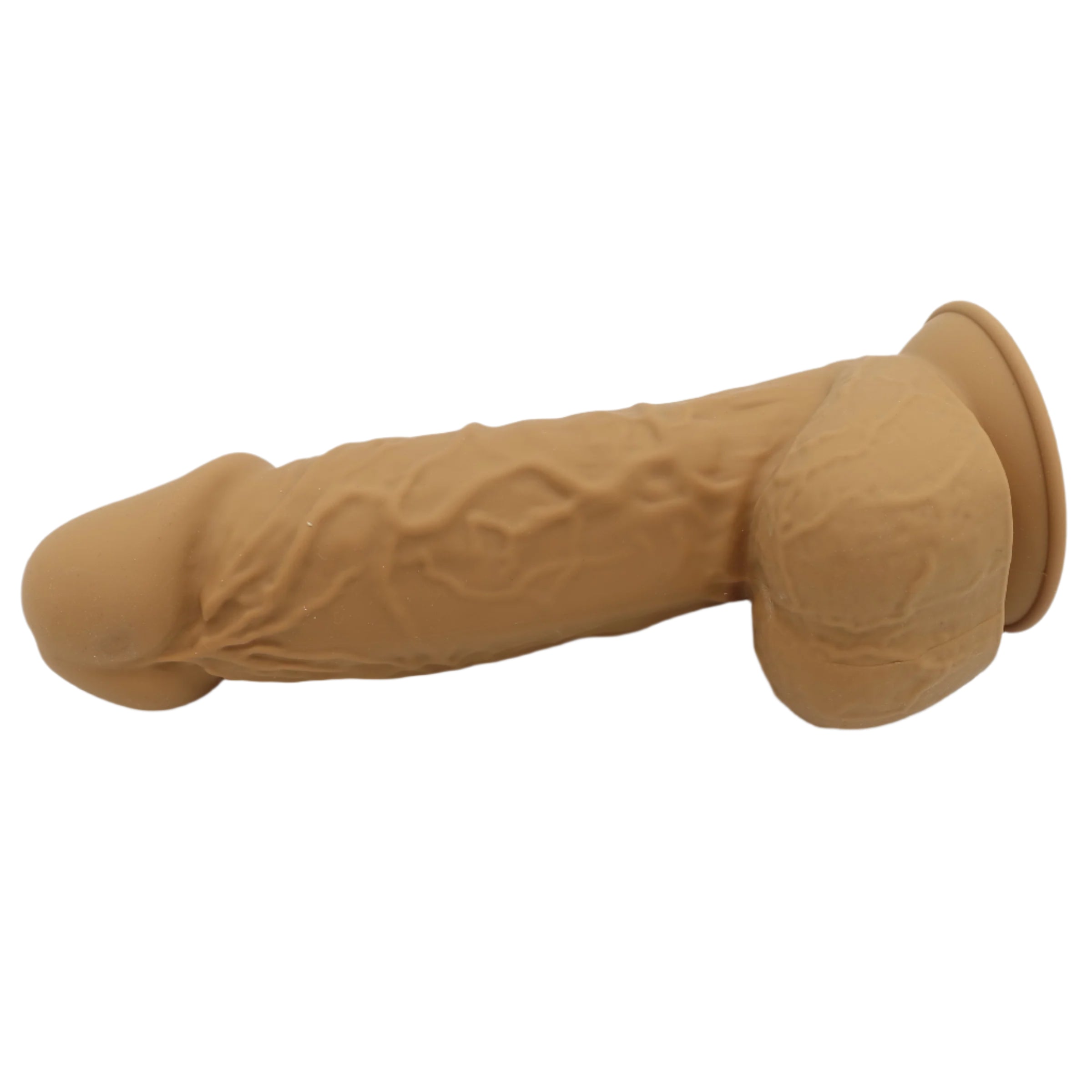POC #6-Dual Density Realistic 8.5 inch Dildo-Caramel - Our Erotic Journey