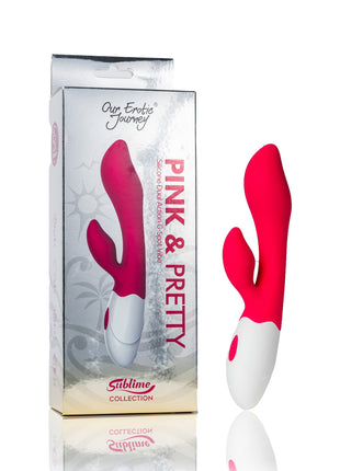 Pink & Pretty Silicone Dual Action G-Spot Vibe - Our Erotic Journey