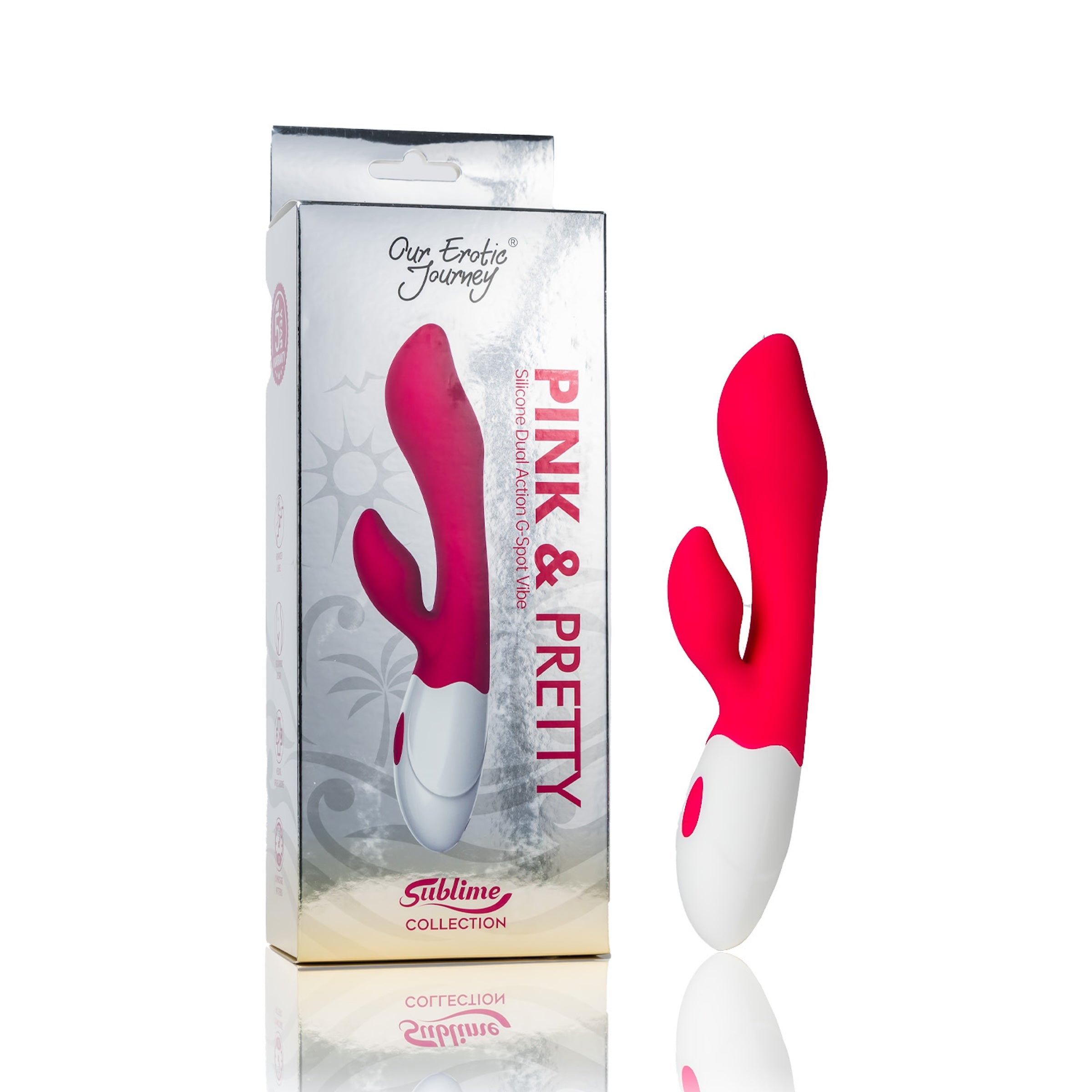 Pink & Pretty Silicone Dual Action G-Spot Vibe - Our Erotic Journey