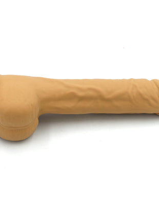 Power of Cock #1-Dual Density Realistic 7 inch Dildo-Light Caramel
