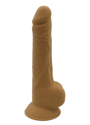 Power of Cock #1-Dual Density Realistic 7 inch Dildo-Light Caramel