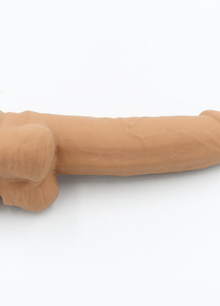 Power of Cock #3-Dual Density Realistic 8 inch Dildo-Caramel