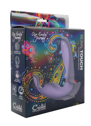 Royal Touch Glass G-Spot Vibrator Valentines