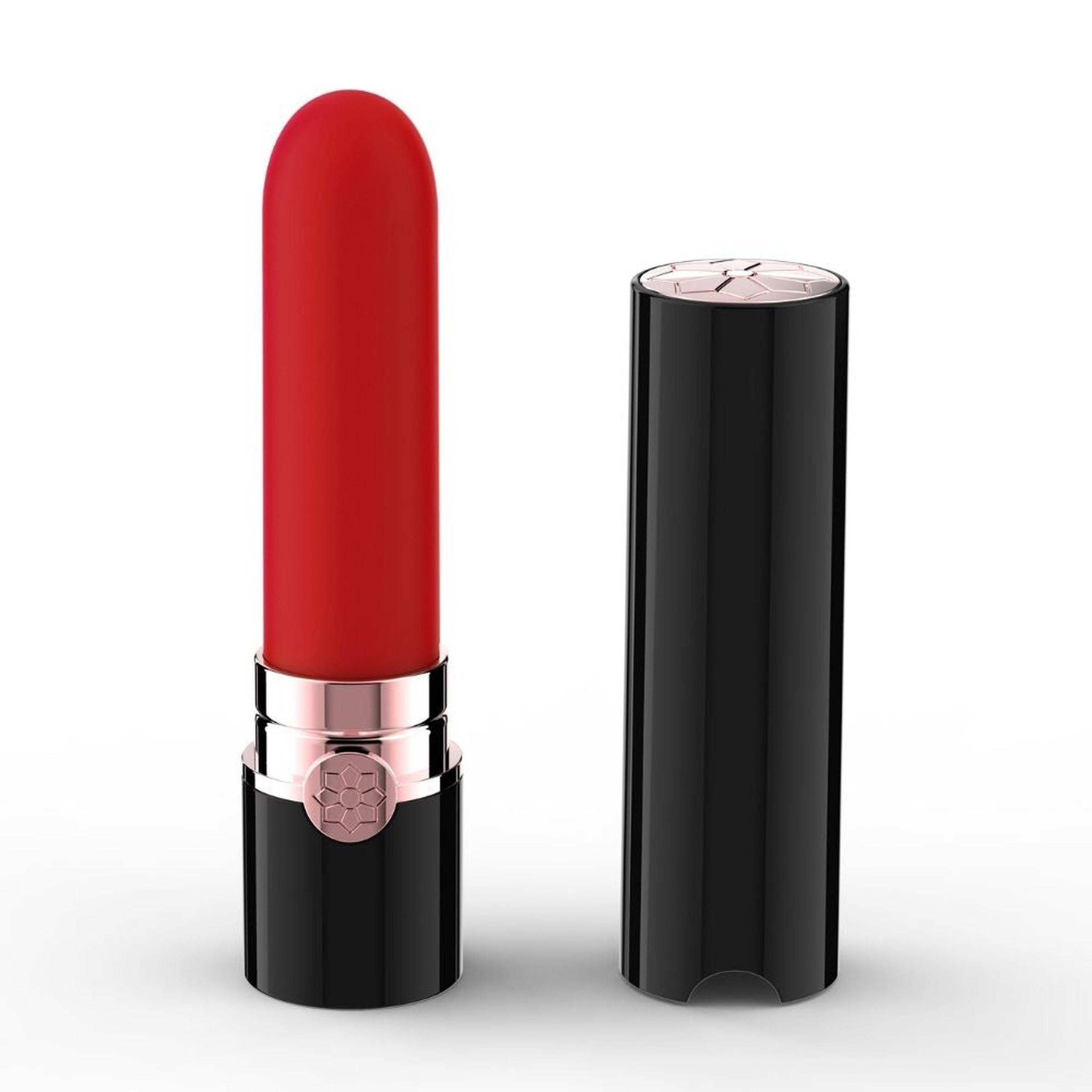 Scarlett Kiss Silicone Lipstick Vibrator Sublime Open Front View