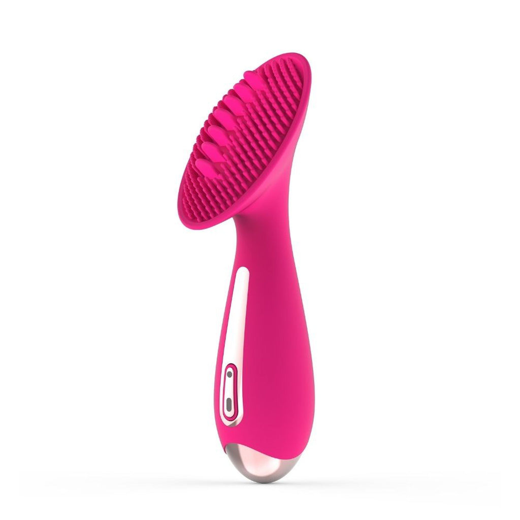 Sec Flo Hot Pink Silicone Clitoral Massager Sublime Side