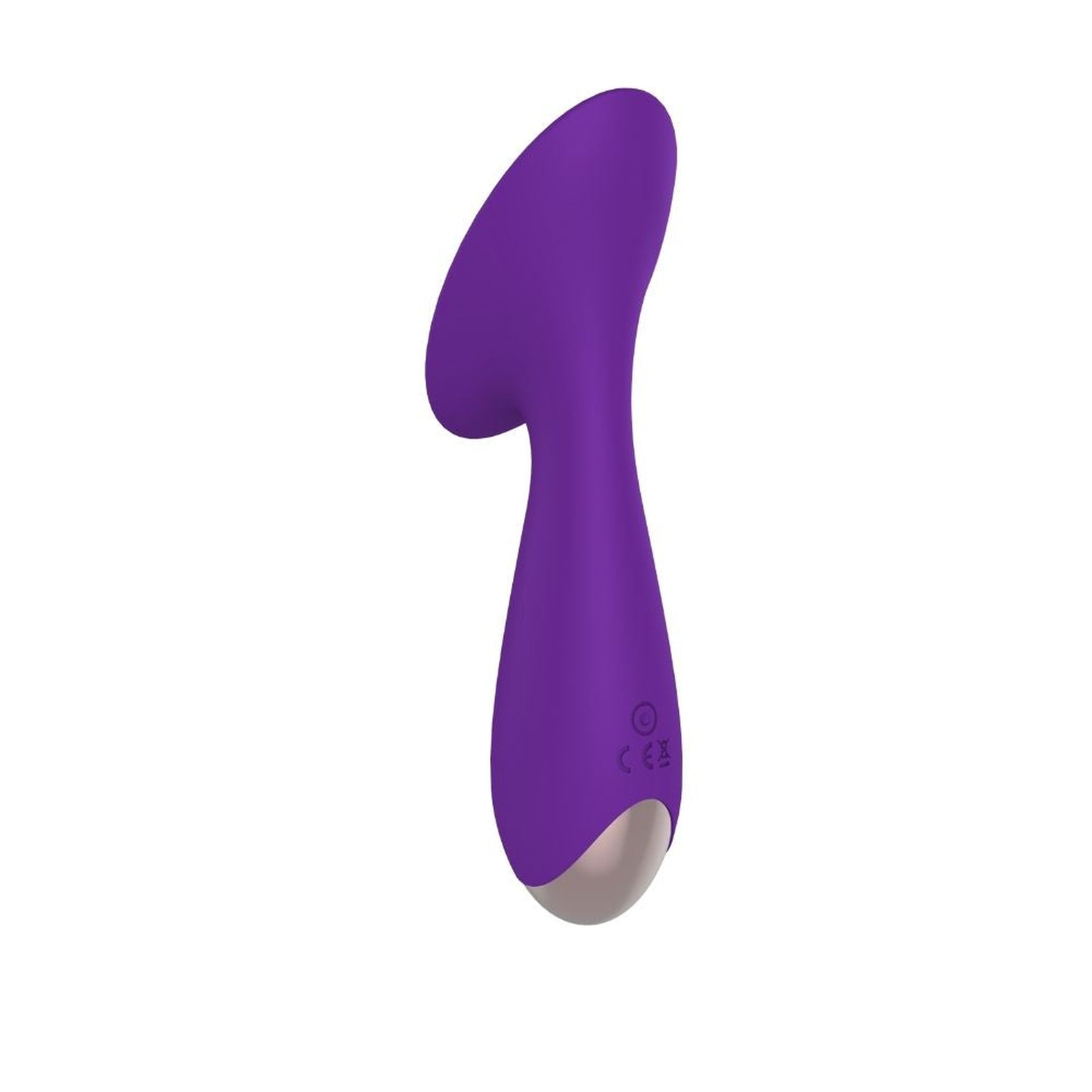 Sec Flo Plum Purple Silicone Clitoral Massager Sublime Back