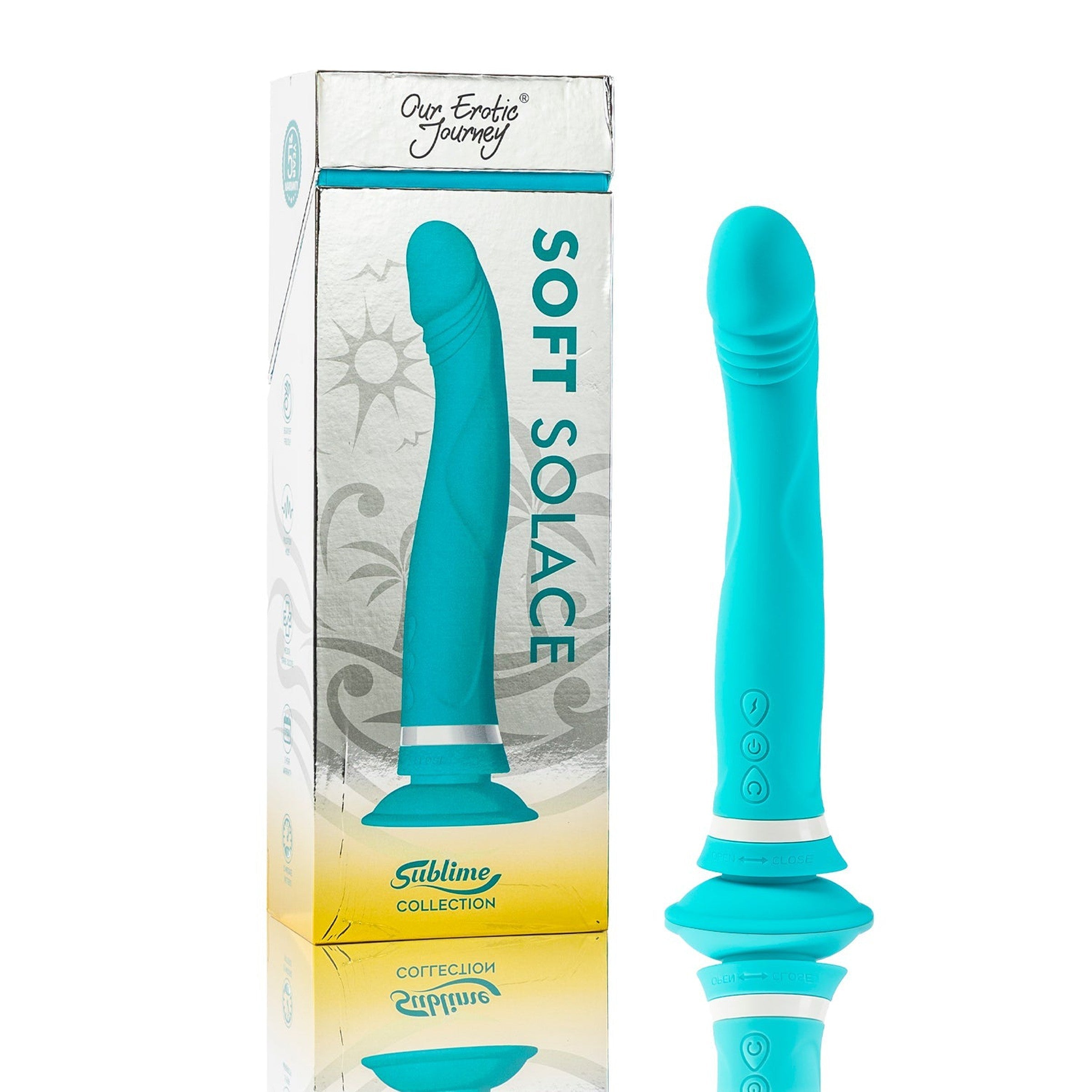 Soft Solace Vibrator with Detachable Suction Cup - Our Erotic Journey