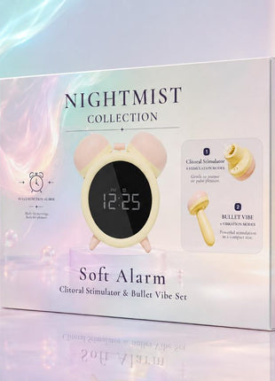 Soft Alarm Clitoral Stimulator & Bullet Vibe Set