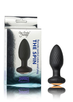 The Spin Rotating Anal Plug with Remote Control - Our Erotic Journey