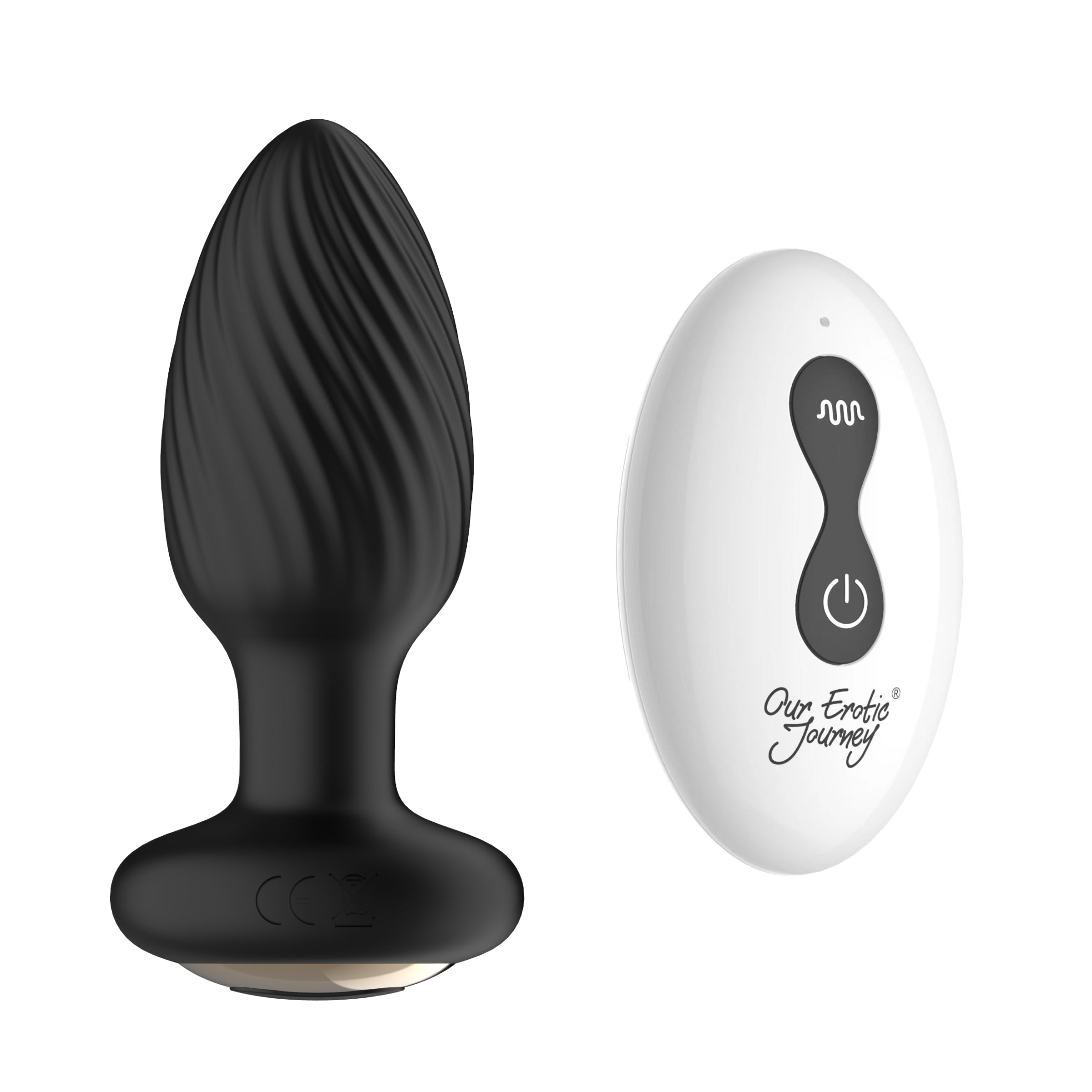 The Spin Rotating Anal Plug with Remote Control - Our Erotic Journey
