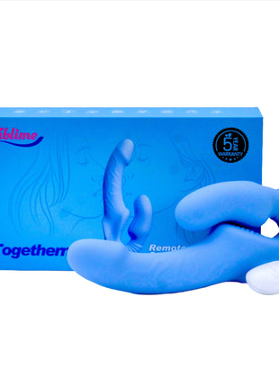 Togetherness Silicone Strapless Strap-on with Remote Control - Our Erotic Journey