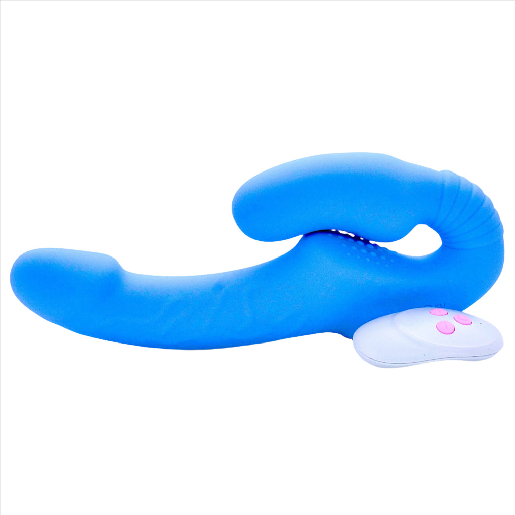 Togetherness Silicone Strapless Strap-on with Remote Control - Our Erotic Journey