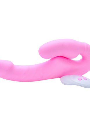 Togetherness Silicone Strapless Strap-on with Remote Control