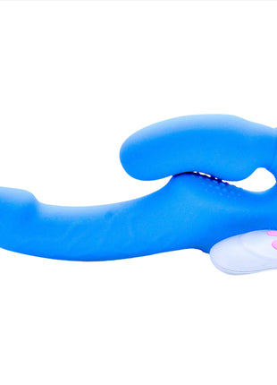 Togetherness Silicone Strapless Strap-on with Remote Control