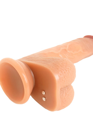 True Sensation App Controlled Realistic Thrusting Vibrating 7 inch Dildo with warming function