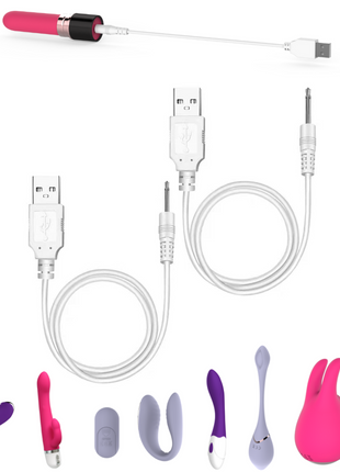 USB Charging Cable for Massager 2.5mm Fast Charging Replacement Charger Cord