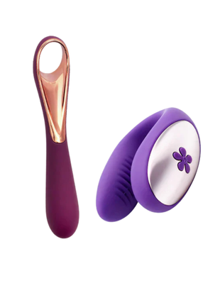 Women's BOGO Solar Ring Vibrator + Couples Vibrator