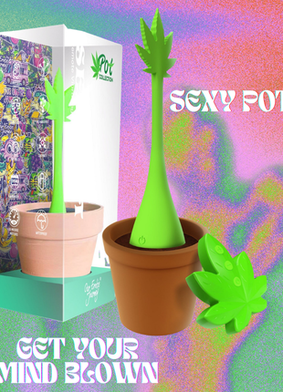 Sexy Pot Remote Egg Vibrator with Remote Control