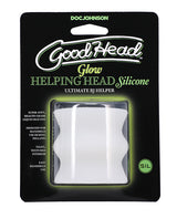 GoodHead Silicone Glow Helping Head - Frost