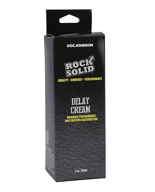 Rock Solid Delay Cream - 2 oz