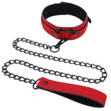 Amor Collar and Leash - Red